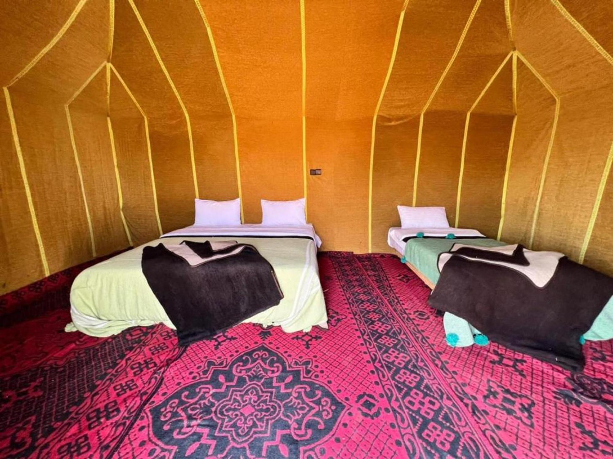 מרזאוגה Camel Trekking Desert Camp מראה חיצוני תמונה