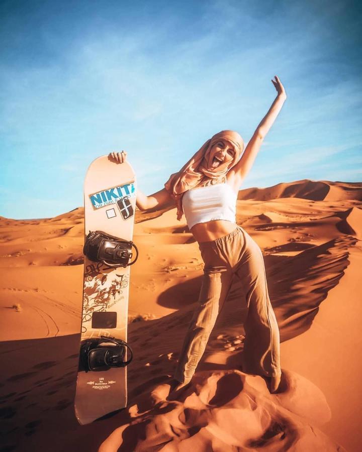 מרזאוגה Camel Trekking Desert Camp מראה חיצוני תמונה